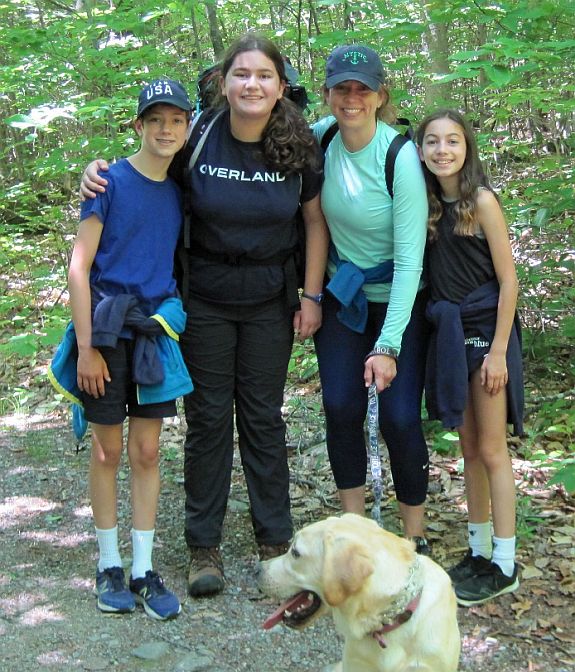 Two generations of the Terry Family from Camp Merryweather.