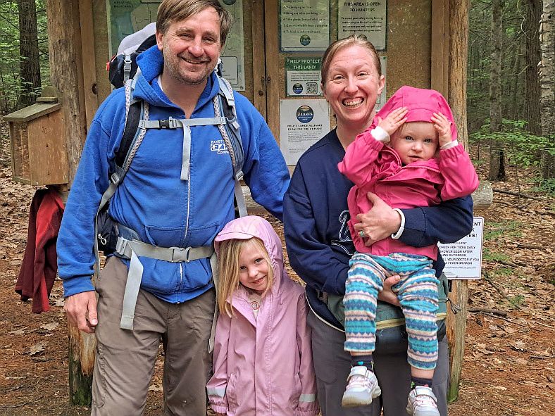 Nate and Stephanie VanSoest with their girls.