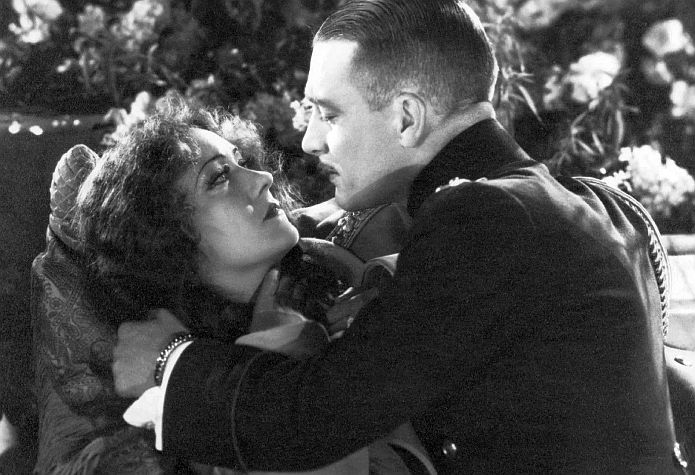 Gloria Swanson and Walter Byron in Queen Kelly (1929)