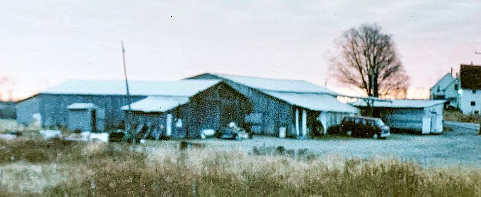 The auction barn.